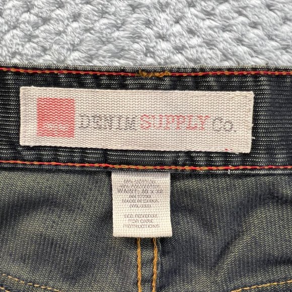 Mossimo Denim Supply Co Mens Jeans 33x31 Distressed Faded Look Great Condition - Picture 12 of 14